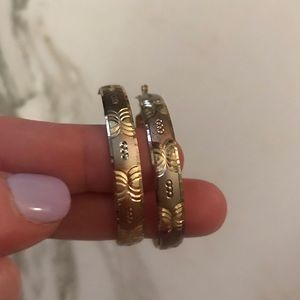 Silver Hoop earrings